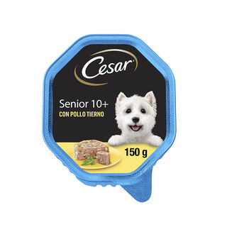 Cesar Frango e Arroz Terrina em Geleia para Cães Sénior